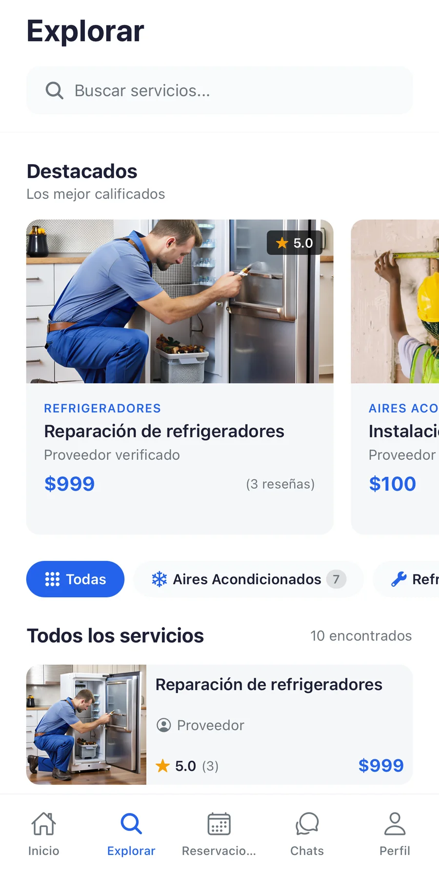 App del cliente — captura 2 de 8