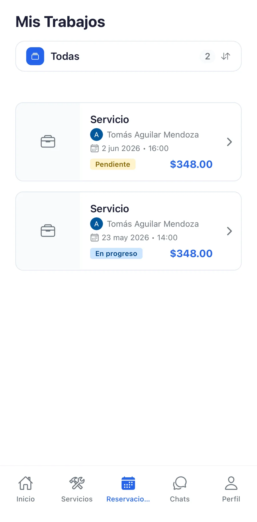 App del proveedor — captura 5 de 10