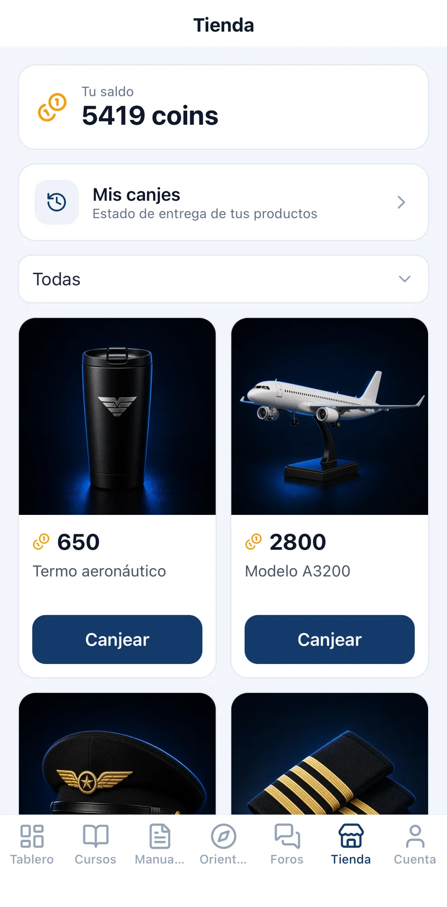 App móvil — captura 8 de 9