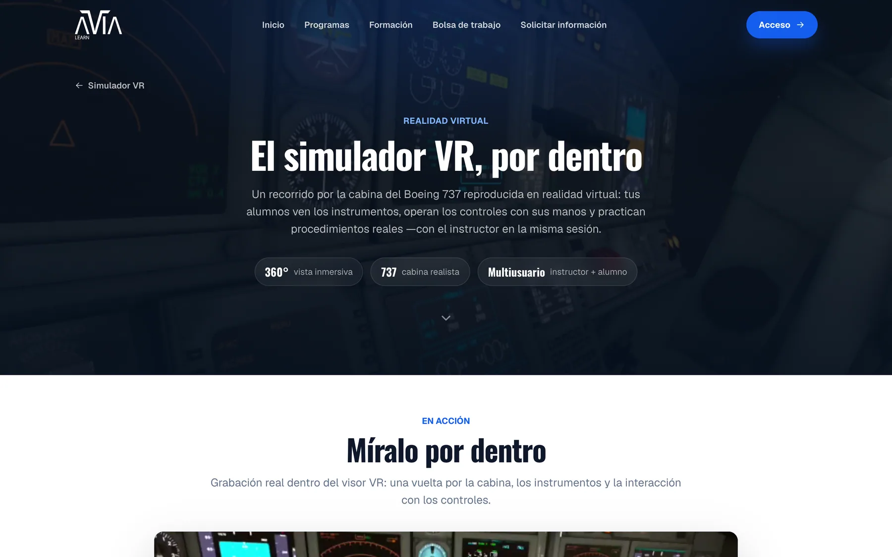 Simulador de realidad virtual — captura 6 de 6