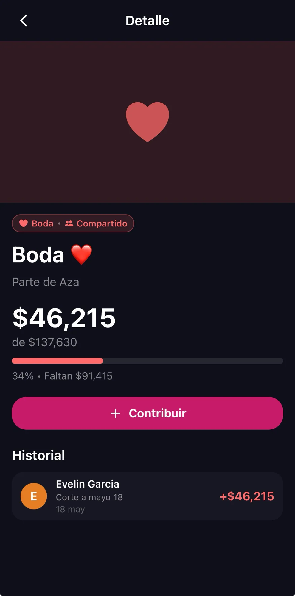 Presupuestos y metas de ahorro — captura 3 de 3