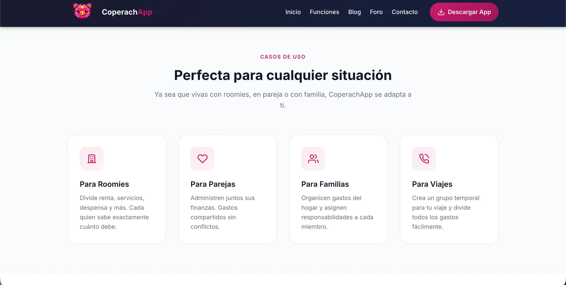 Sitio web — captura 4 de 5