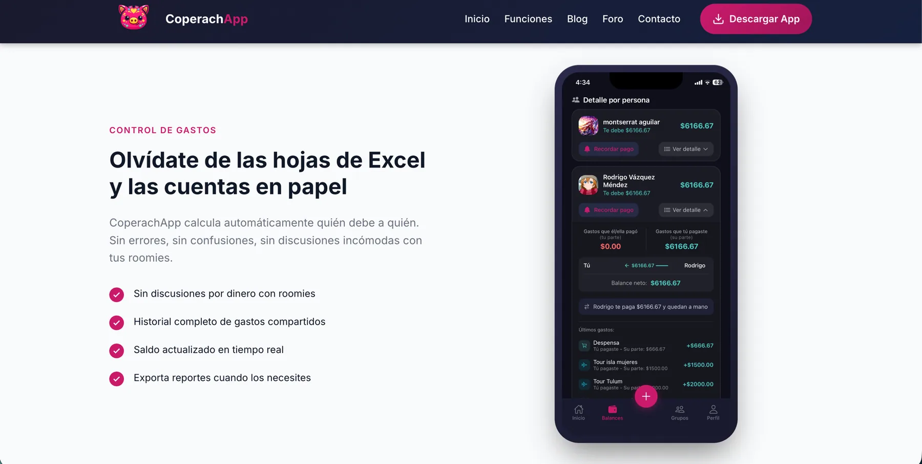 Sitio web — captura 3 de 5