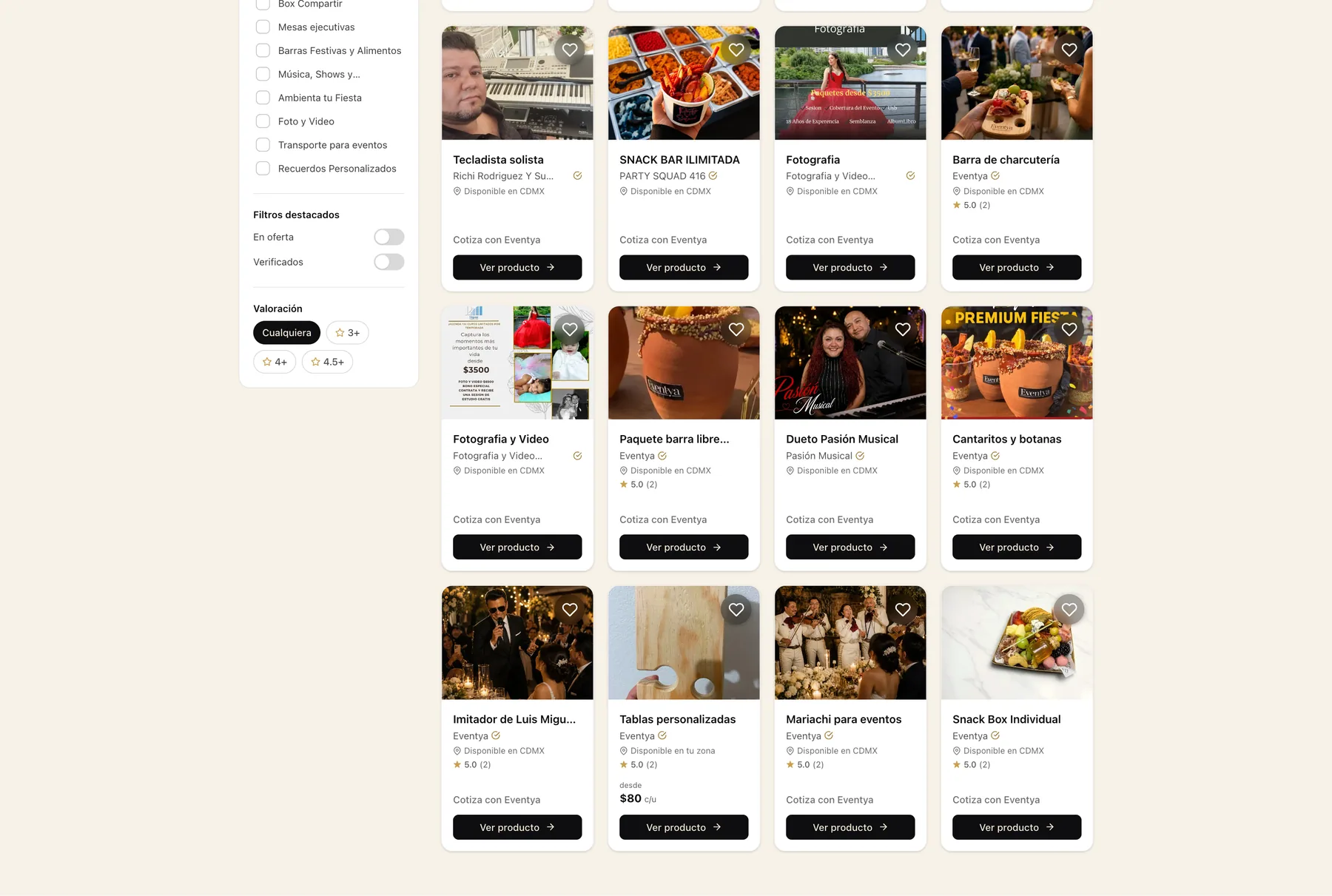 Marketplace web — captura 2 de 10